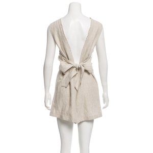 Veda | Sleeveless Linen Romper